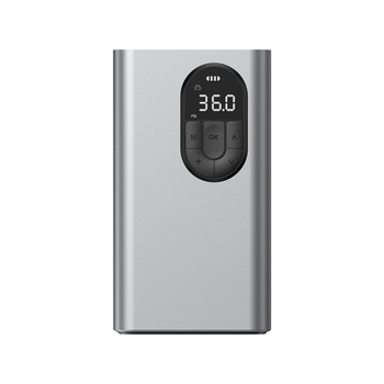 Mini compresor auto, portabil, baterie 2400mAh, Baseus , gri Mini compresor auto, portabil, baterie 2400mAh, Baseus , gri