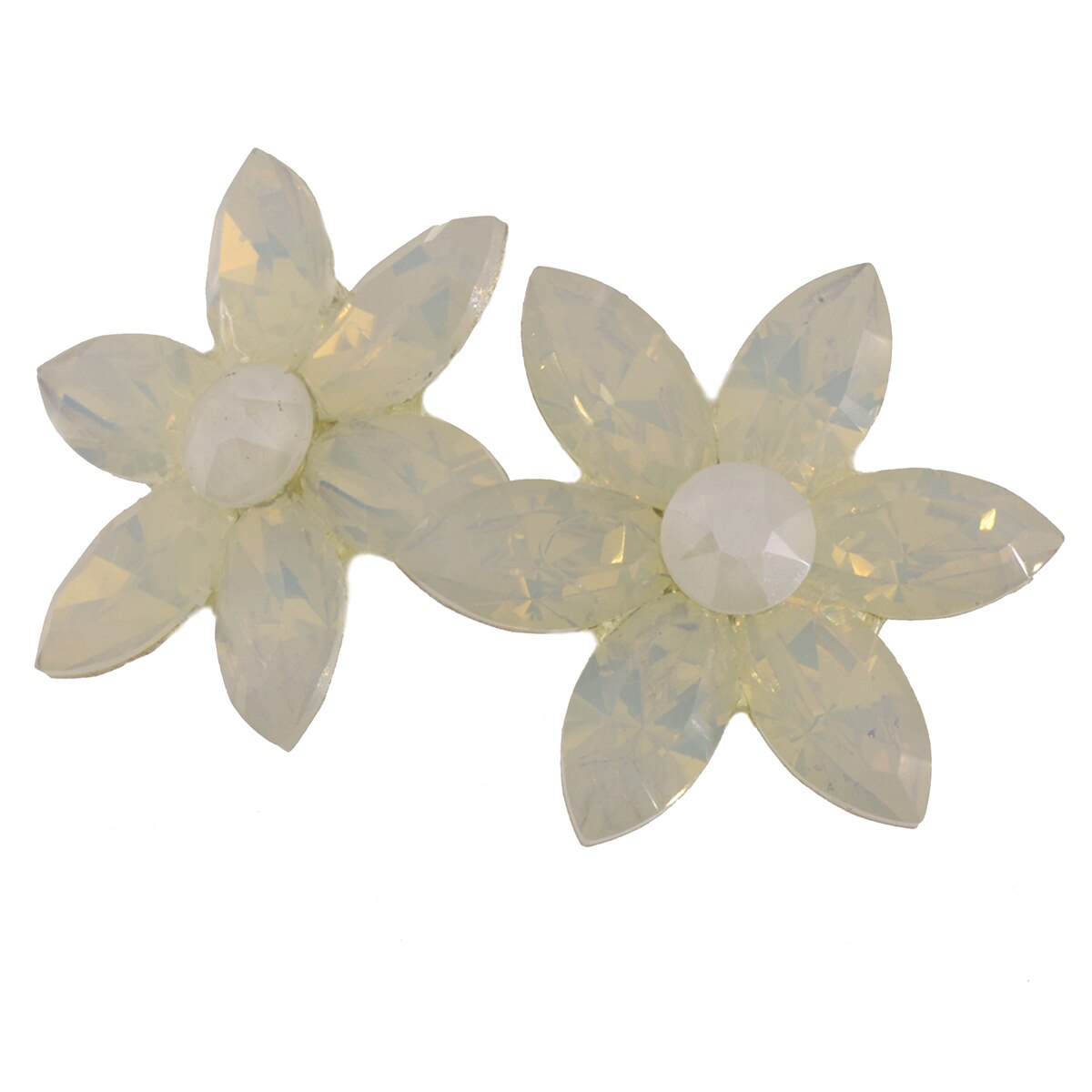 Cercei Kat'Art Flower of Life Touched by a Pearl