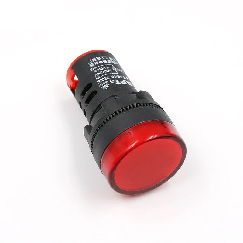 Lampa semnalizare AD16-22DS 22mm 24 V, Rosu