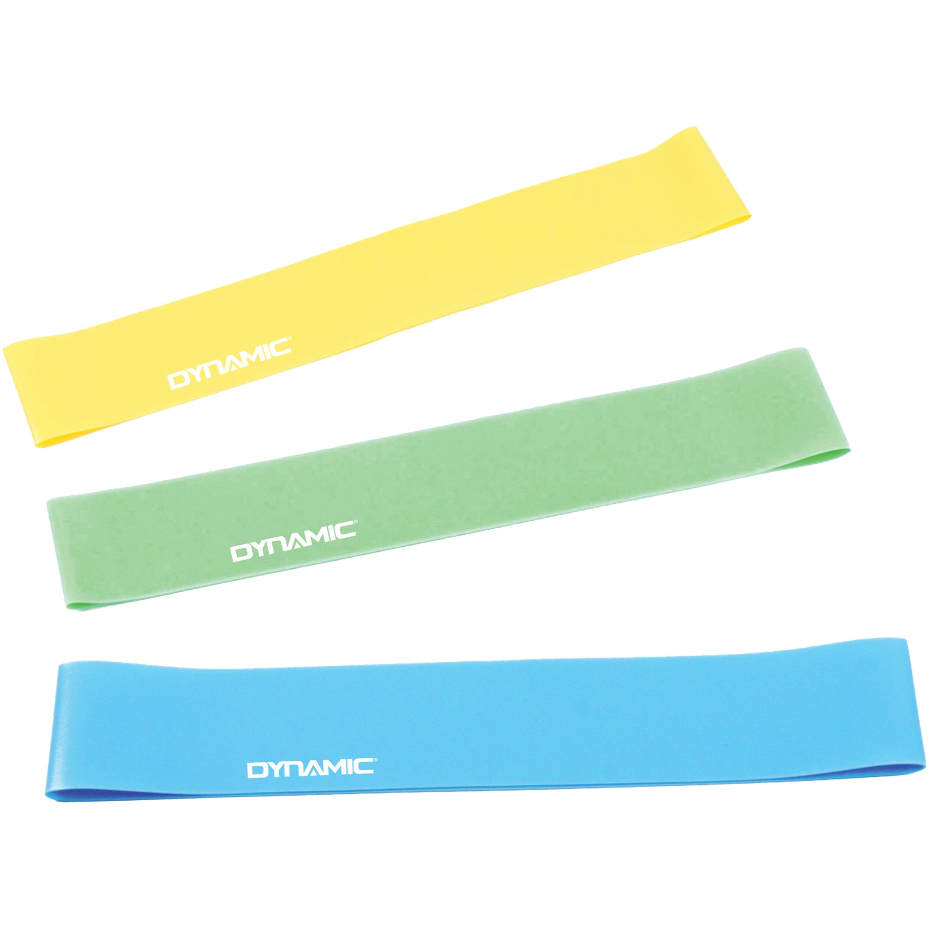 Set 3 benzi elastice Loop pentru fitness, 0,35mm+0,5mm+0,7mm