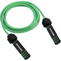 Coarda pentru sarit, Dynamic, material: PP+burete, coarda din PVC, 2.7 m, verde