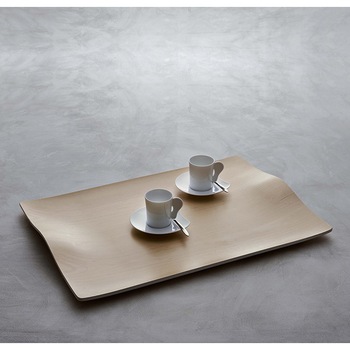 Tava pentru servire Legnoart, Vivanda, din lemn de artar de inalta calitate, artizanal, design curbat, maro Tava pentru servire Legnoart, Vivanda, din lemn de artar de inalta calitate, artizanal, design curbat, maro