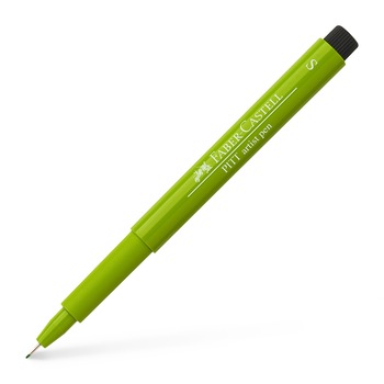 Marker Pitt Artist Pen S Faber-Castell, Verde de Mai Marker Pitt Artist Pen S Faber-Castell, Verde de Mai