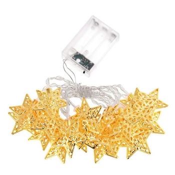 Ghirlanda Luminoasa Decorativa Stele 3 m. cu 20 de LED-uri cu baterii Ghirlanda Luminoasa Decorativa Stele 3 m. cu 20 de LED-uri cu baterii