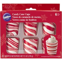 Set de 6 pahare comestibile Wilton, Mentolate