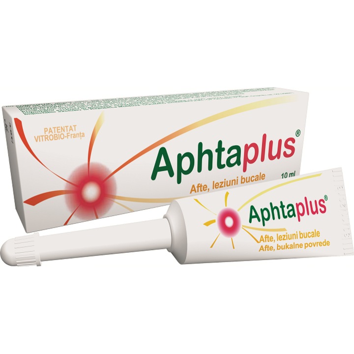 Solutie impotriva aftelor Aphtaplus, 10ml