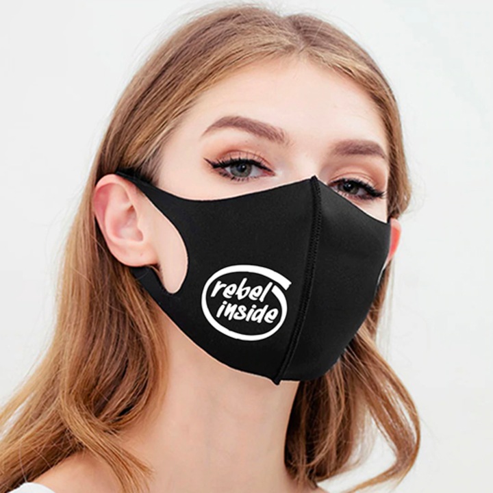 Rebel Inside - 3D fazonú dizájn szájmaszk
