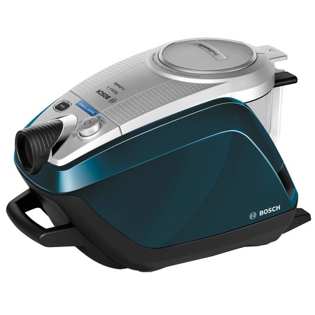 Aspirator fara sac Bosch BGS5FMLY2, 3 l, 700 W, Filtru HEPA lavabil, Filtru Inteligent SelfClean System cu autocuratare, Thnologie ToyGuard, Smart Sensor Control, Albastru