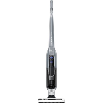 Aspirator vertical Bosch Athlet BCH6256N1, 0.9 l, 25.2 V, Li-Ion, Sensor Bagless Technology, Autonomie pana la 60 min, Argintiu Aspirator vertical Bosch Athlet BCH6256N1, 0.9 l, 25.2 V, Li-Ion, Sensor Bagless Technology, Autonomie pana la 60 min, Argintiu