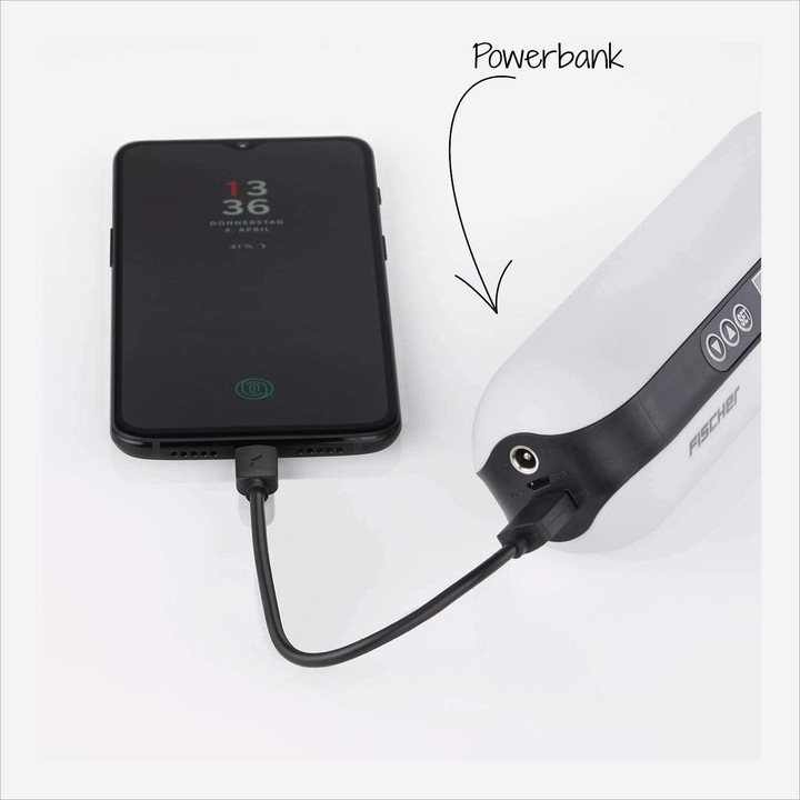 Fischer, Digitális kompresszor, Automatikus, Powerbank-el