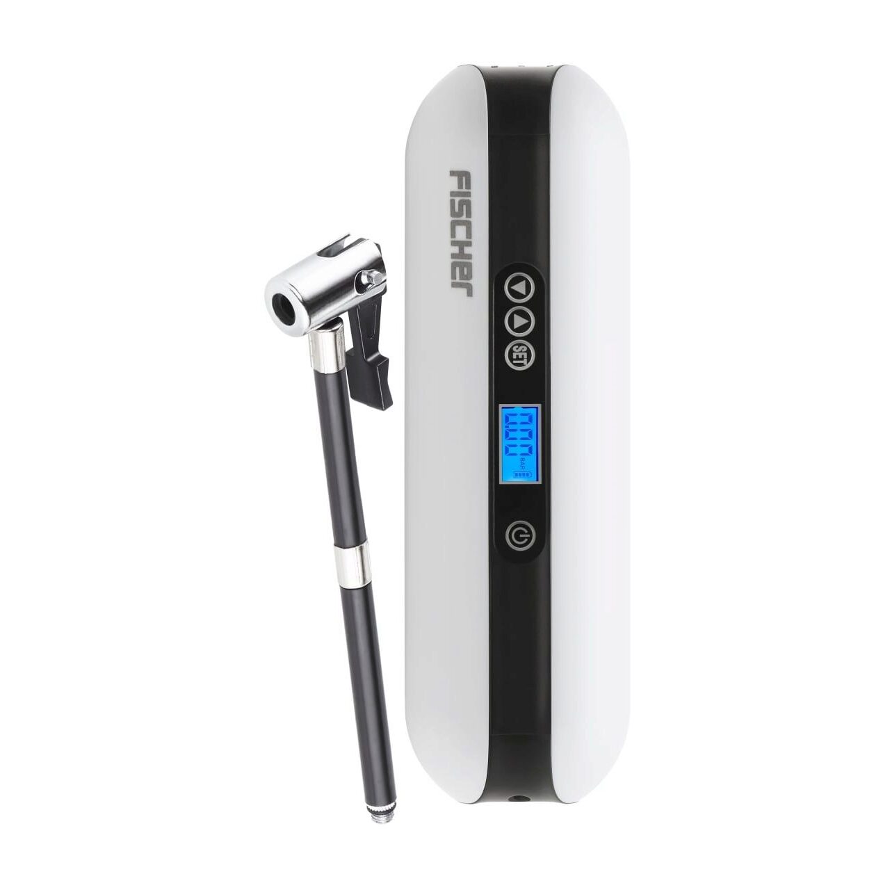 Compresor digital automat, cu Powerbank, Fischer