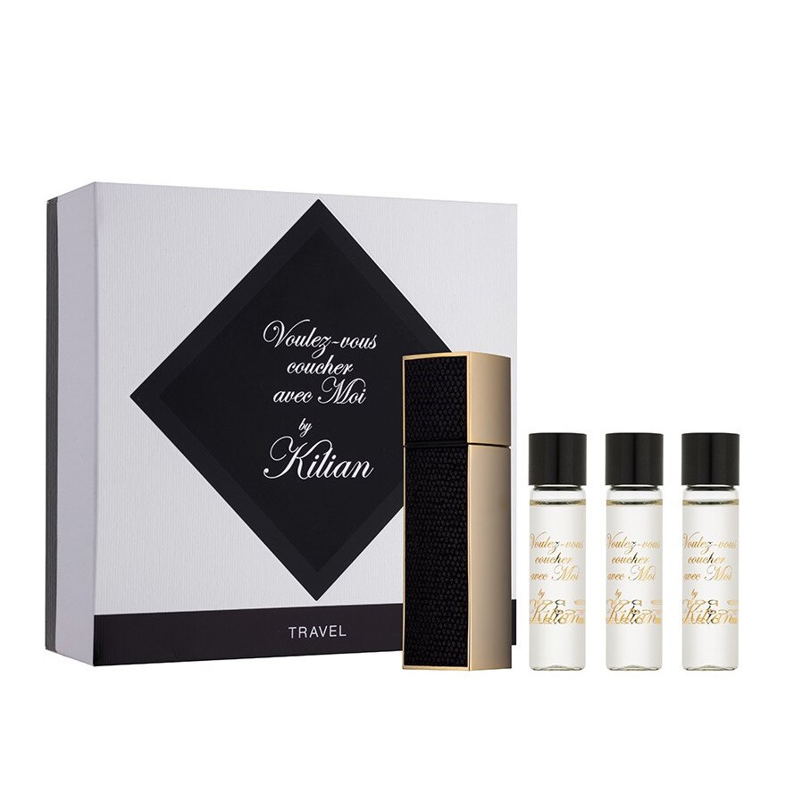 Set apa de parfum By Kilian Voulez-Vous Coucher Avec Mois, Unisex, 4x7.5 ml