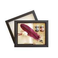 Set cadou caligrafie „MANUSCRIPT“ cu pana, plicuri si hartie de scris