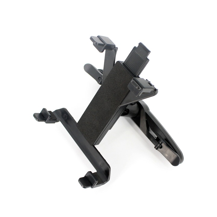 Suport auto tetiera tableta Barkan 4.3-8.6", Black