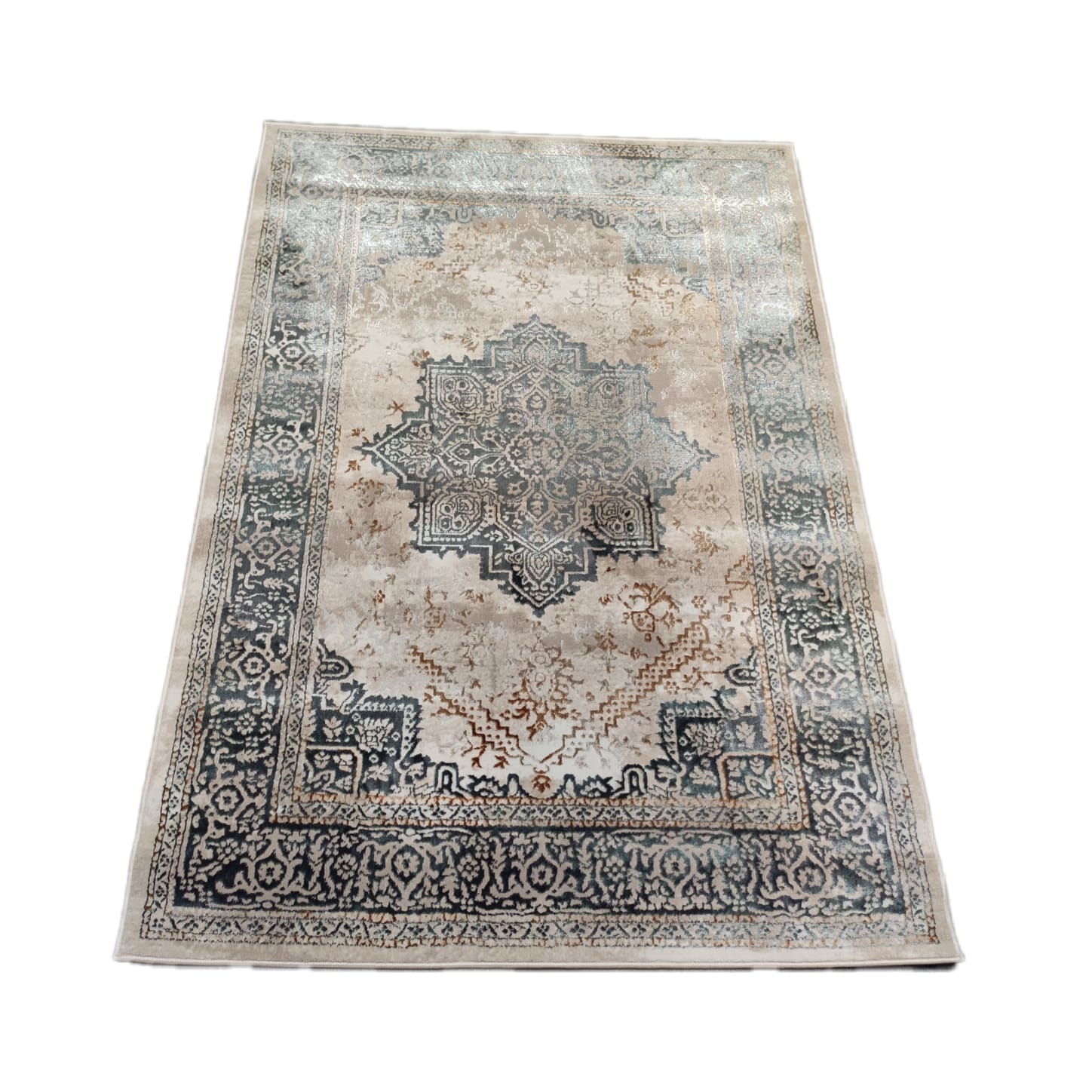 Covor EMOJI 200 x 290 17209A Bej Deschis/Inchis