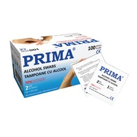 Tampoane impregnate alcool 6.5x3cm 100buc
