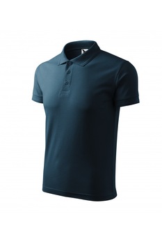 Tricou barbati, tip polo,Albastru marin 203-02, Albastru Tricou barbati, tip polo,Albastru marin 203-02, Albastru