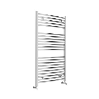 Calorifer baie portprosop, Vision, curbat, cromat, 600x1110mm, 524w Calorifer baie portprosop, Vision, curbat, cromat, 600x1110mm, 524w