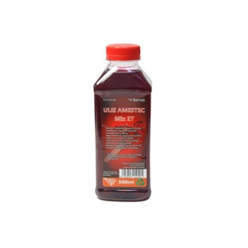 Ulei amestec Bervas, MIX 2T, rosu, 500ml Ulei amestec Bervas, MIX 2T, rosu, 500ml