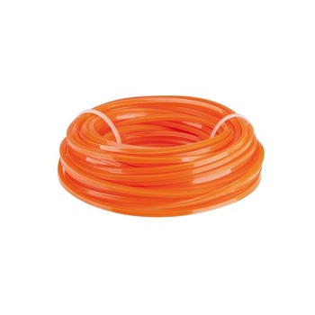Fir rezerva trimmer/motocoasa, patrat, 2.7mm x 15m, portocaliu Fir rezerva trimmer/motocoasa, patrat, 2.7mm x 15m, portocaliu