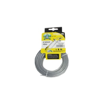 Fir trimmer sau motocoasa cu insertie metalica, 2.4 mm x 10 m Fir trimmer sau motocoasa cu insertie metalica, 2.4 mm x 10 m