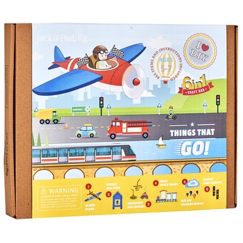 Set creatie Jack In The Box - Diferite vehicule, 6 in 1 Set creatie Jack In The Box - Diferite vehicule, 6 in 1