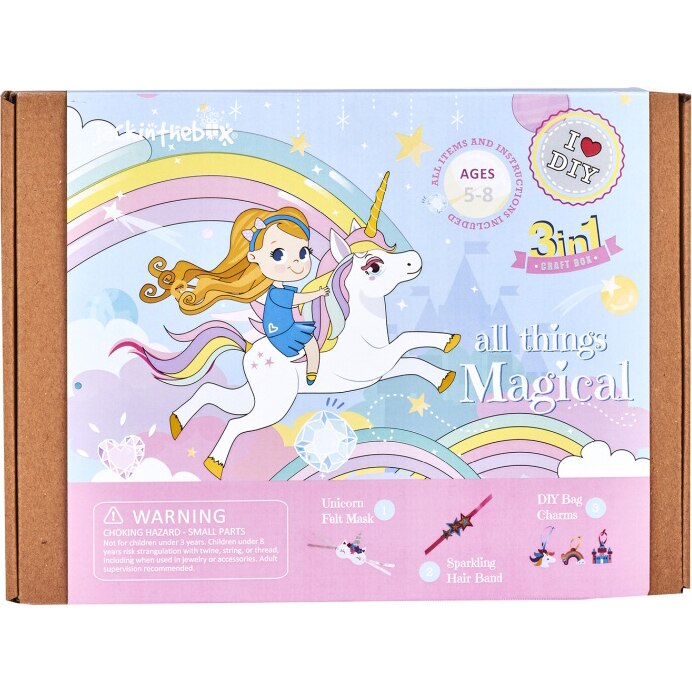 Set creatie Jack In The Box - Lumea magica, 3 in 1