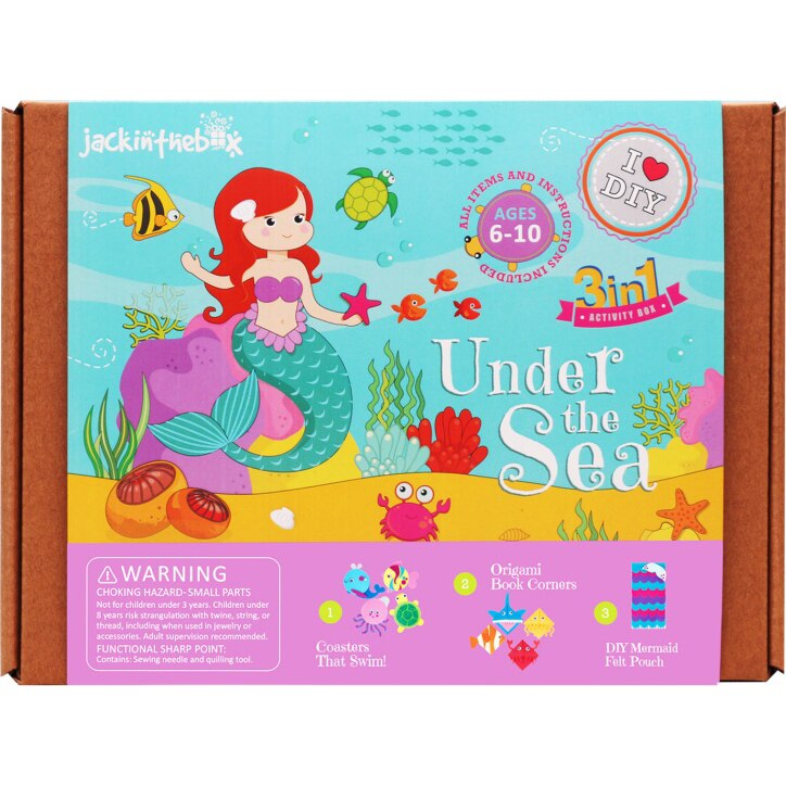 Set creatie Jack In The Box - Pe sub apa, 3 in 1