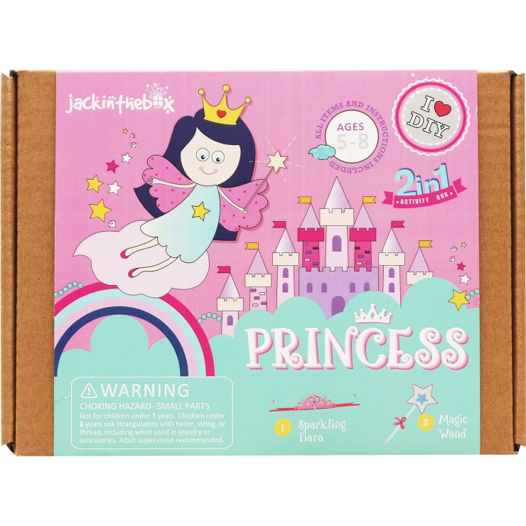 Set creatie Jack In The Box - Printesa, 2 in 1
