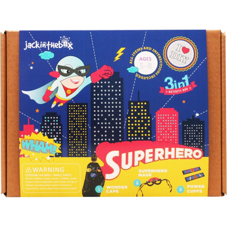 Set creatie Jack In The Box - Supererou, 3 in 1
