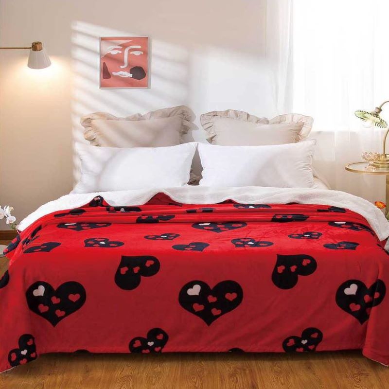 Patura Cocolino, cu blanita, pat dublu, 180/230, multicolor, Casa de Vis, MB3