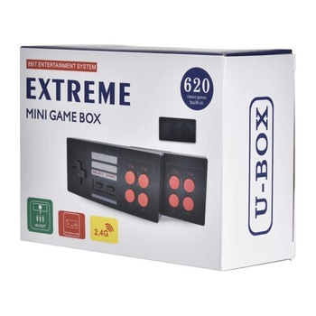 Consola Retro Wireless cu 2 Controllere, 620 de jocuri integrate, FOXMAG24® Consola Retro Wireless cu 2 Controllere, 620 de jocuri integrate, FOXMAG24®