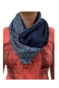 Fular dama, Pull & Bear, Albastru, 120 x 12 x 9 Fular dama, Pull & Bear, Albastru, 120 x 12 x 9