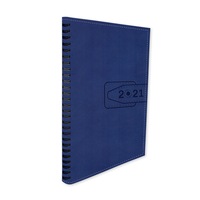 agenda b5 saptamanala 2021 cu coperta flexibila albastra si buzunar interior imagen 39_0_
0