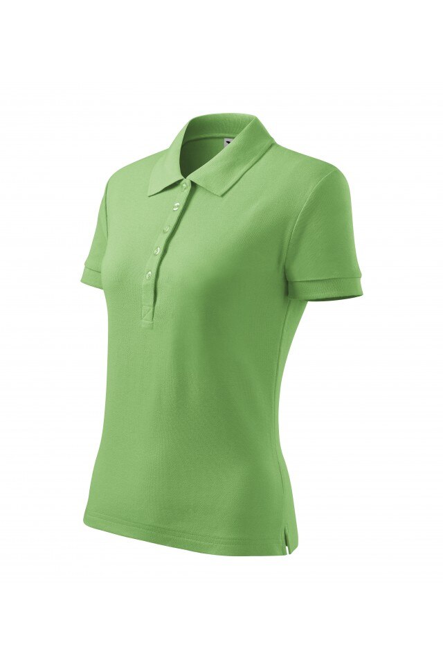 Tricou dama, tip polo,Verde iarba 213-39, Verde