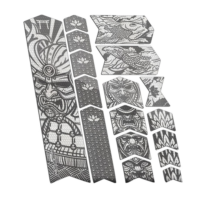 Folie Protectie Cadru Bicicleta Riesel Design TAPE 3000 Japan Grey - Pentru Cadre Inchise