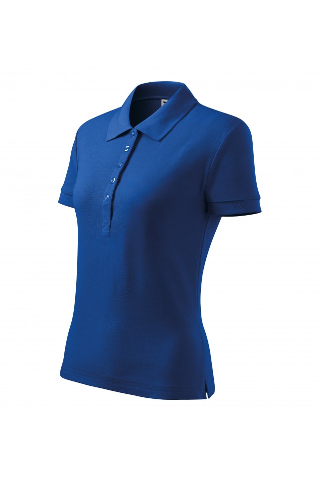 Tricou dama, tip polo,Albastru regal 213-05, Albastru