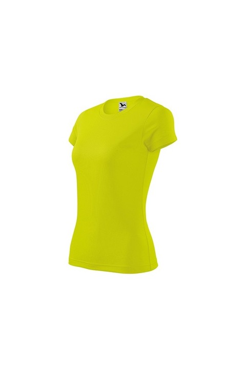 Дамска тениска неоново жълта 140-90, Жълт