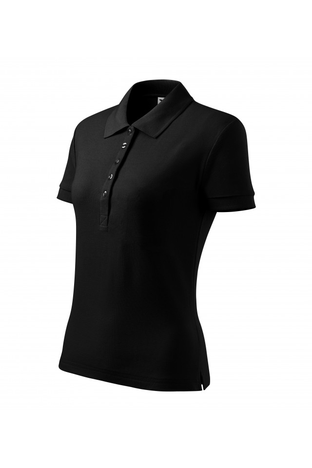 Tricou dama, tip polo,Negru 213-01, Negru