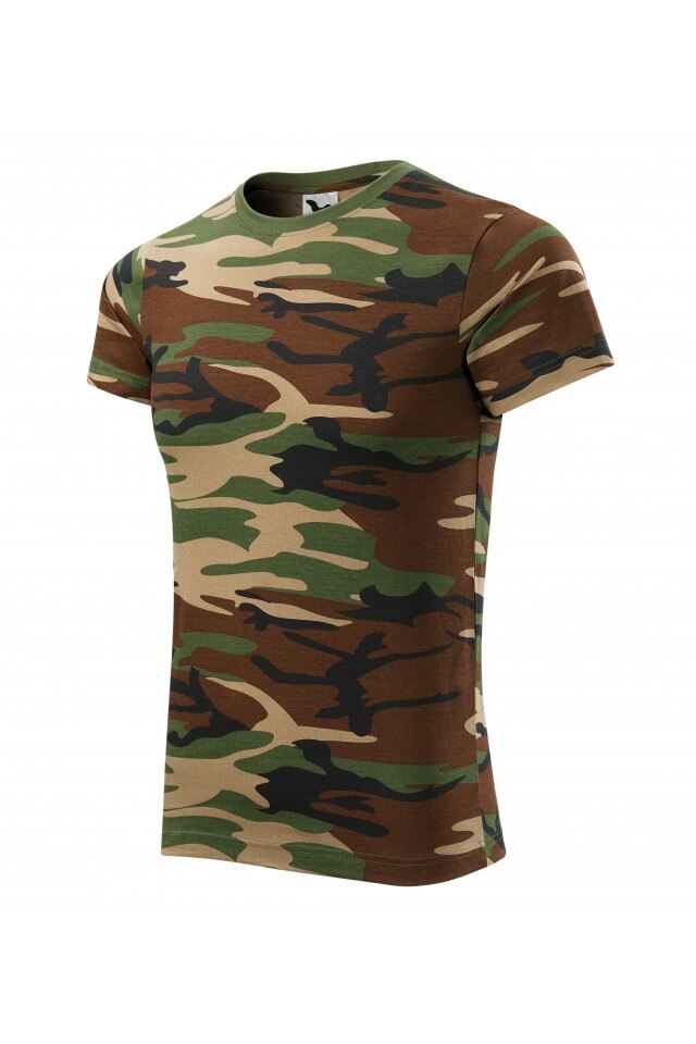 Tricou barbati,Camuflaj maro 144-33, XXL