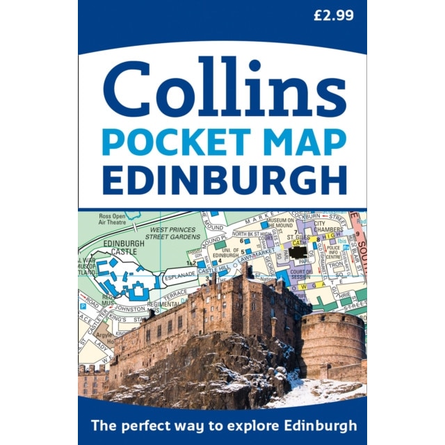 Edinburgh Pocket Map The Perfect Way to Explore Edinburgh, Collins Maps