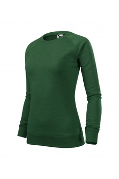 Bluza pentru dama, Verde sticla melanj, 416-N6 Bluza pentru dama, Verde sticla melanj, 416-N6