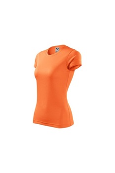 Tricou dama, neon mandarine, 140-88, Portocaliu Tricou dama, neon mandarine, 140-88, Portocaliu