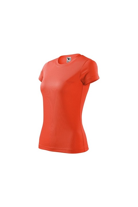 Tricou dama,Portocaliu neon 140-91, Portocaliu