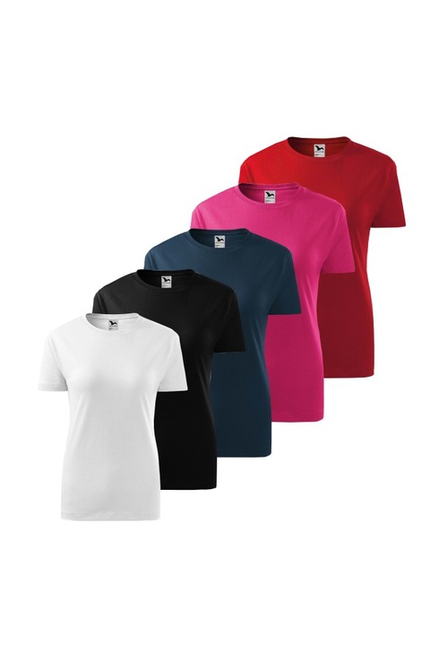 Set 5 tricouri pentru dama, multicolor, 133MixColor, Multicolor