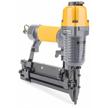 Capsator pneumatic pentru capse si cuie Powermat (10142) Capsator pneumatic pentru capse si cuie Powermat (10142)