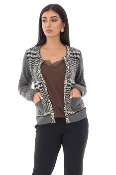 Cardigan de dama, stil Chanel, ROH- BR2347 Cardigan de dama, stil Chanel, ROH- BR2347