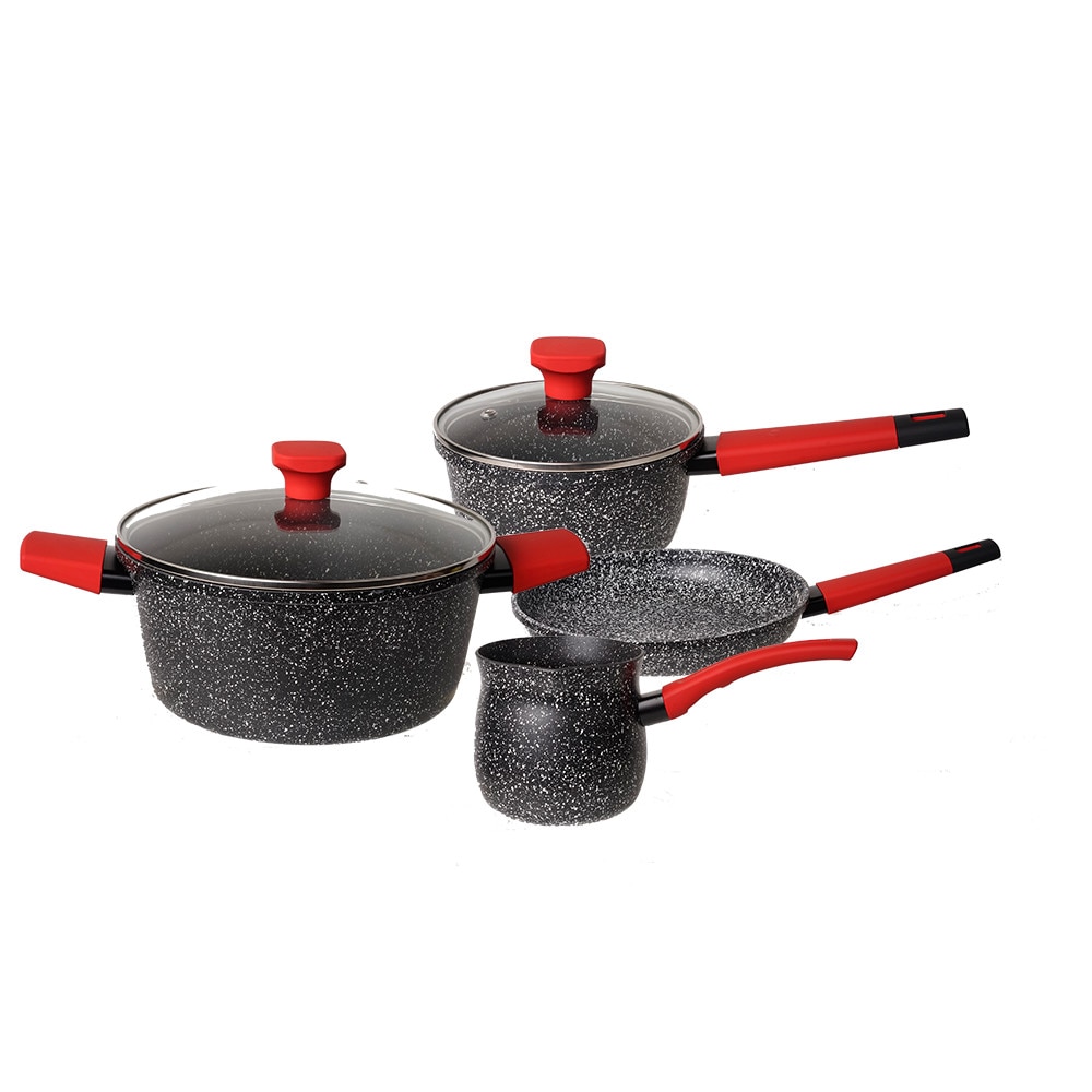 Set Oale Marmorate Hausberg HB-H764 compus din 8 Piese