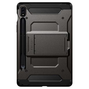 Husa Samsung Galaxy Tab S7 11.0 T870 / T875 Spigen Tough Armor Pro Black Husa Samsung Galaxy Tab S7 11.0 T870 / T875 Spigen Tough Armor Pro Black