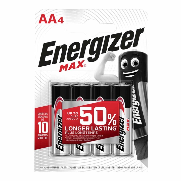 Elem ceruza ENERGIZER "Max" AA 4 darabos